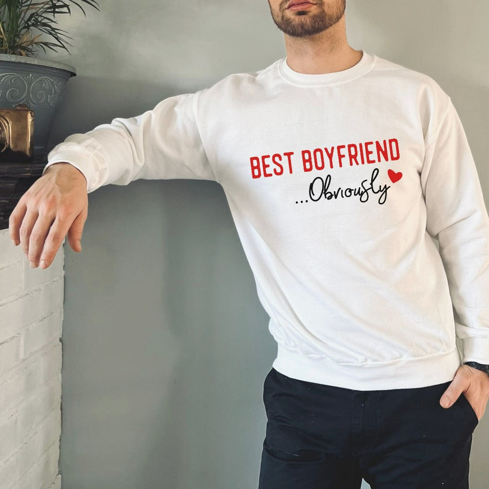 Couples Matching Sweatshirt, Valentine's Day Gift Ideas, Best Girlfriend Shirt, Boyfriend Shirt, Birthday Gift idea, Valentines Outfit