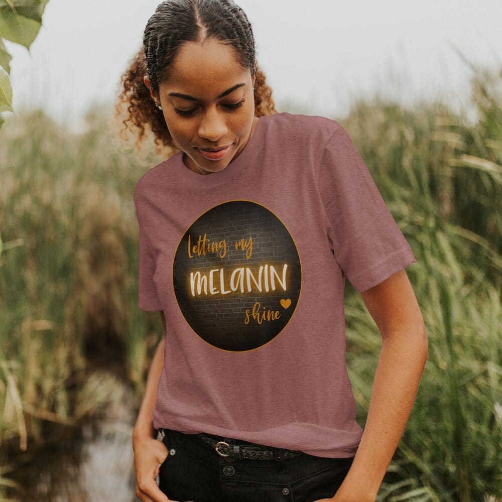 This Afro-Woman and Afrocentric Tee is a gift idea for a friend, best friend, mom, wife, or coworker for Mother’s Day or Black History Month. It gives a perfect fit for occasions like Thanksgiving, Valentine’s Day, Birthday, Autumn, and Pumpkin Fall.