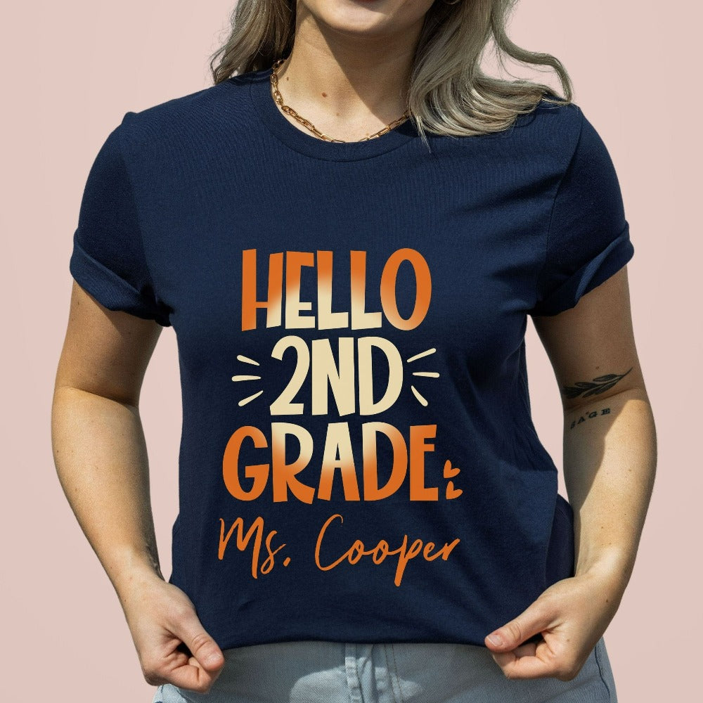 2nd Grade Customized T-Shirt – Jonomea
