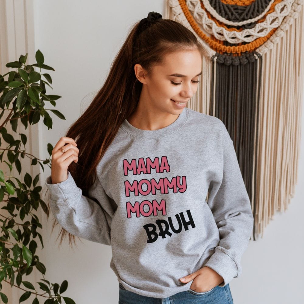 Let's give love to our mom, mama, mommy, stepmom and grandma by giving her a special gift. A sweatshirt gift from a daughter, stepdaughter or granddaughter on occasions like Mother's Day, Christmas and Birthday. Great to use for a family reunion.