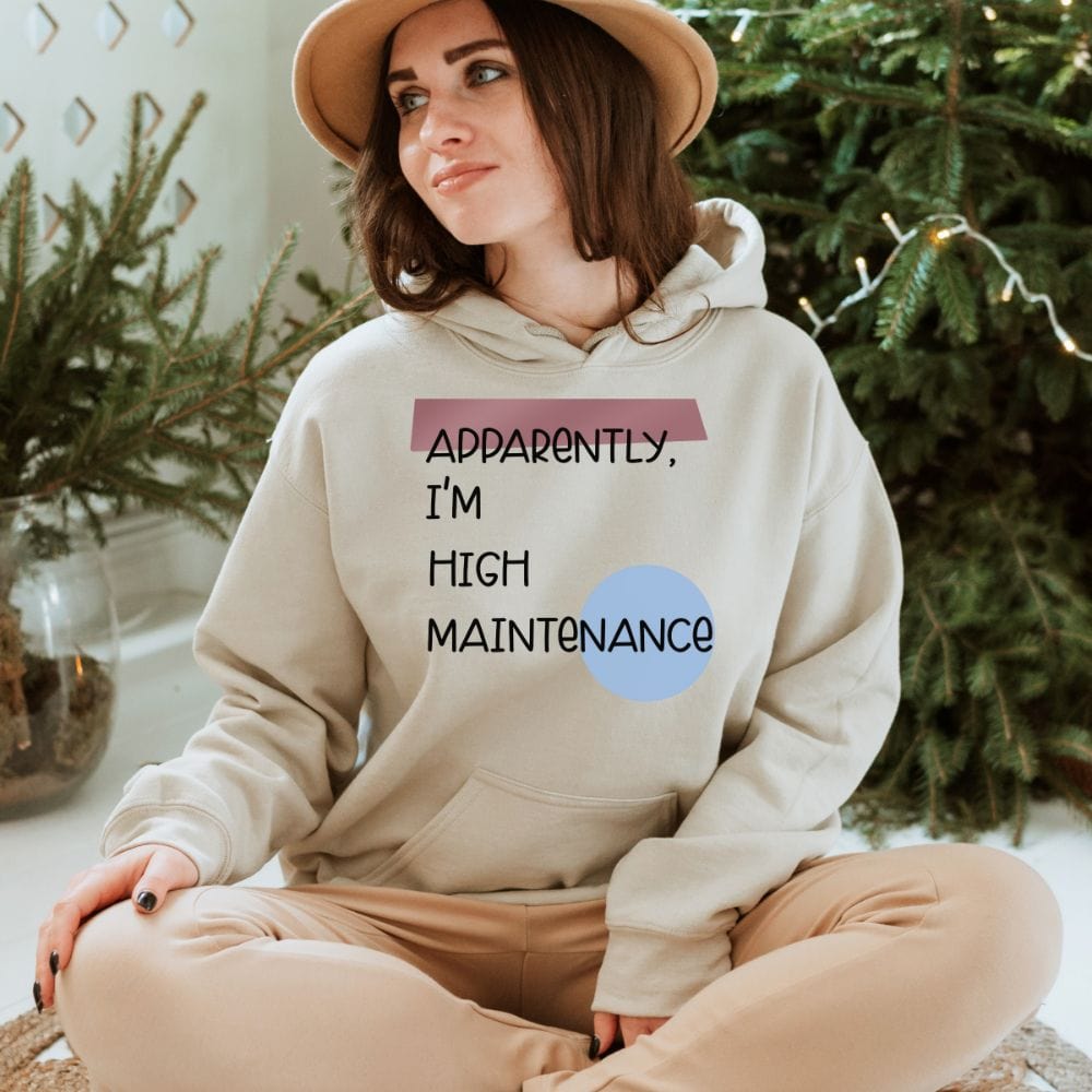 This empowered hoodie is a perfect gift idea for every women like your mom, wife and sister on birthday, Christmas and mother's day. A sassy hoodie that has a funny saying perfect for those who loves ironic and hilarious quotes. A good fit for plus size.