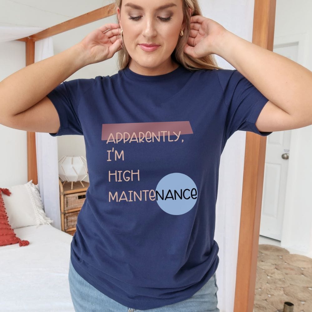 This empowered t-shirt is a perfect gift idea for your mom, wife and sister on birthday, Christmas and mother's day. A sassy shirt that has a funny saying and a perfect summer top or shirt for those who loves ironic quotes. Also, good fit for plus size.