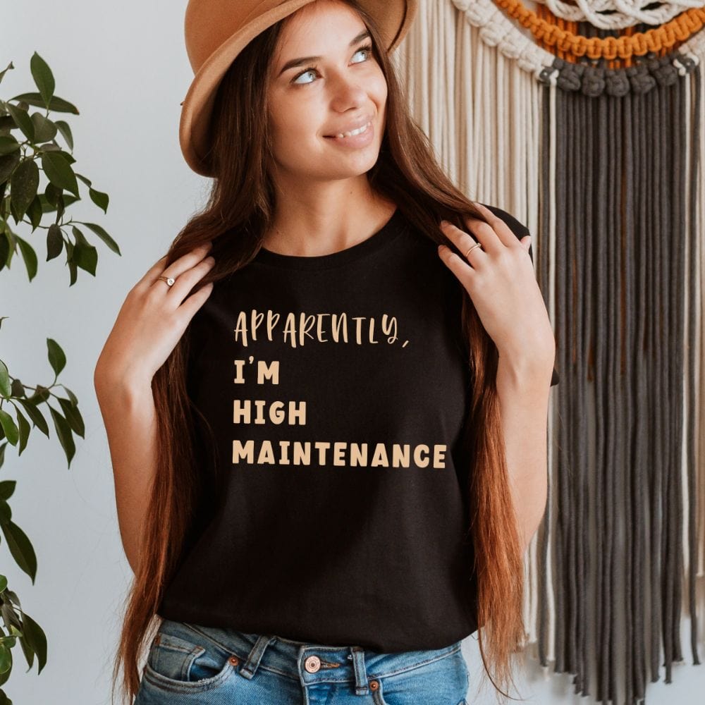 This empowered t-shirt is a perfect gift idea for your mom, wife and sister on birthday, Christmas and mother's day. A sassy shirt that has a funny saying and a perfect summer top or shirt for those who loves ironic quotes. Also, good fit for plus size.