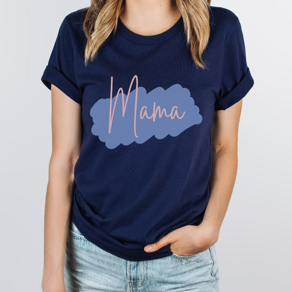 This shirt is a perfect gift for mama on birthdays, Christmas holidays, anniversary or Mother's Day. This minimalist uplifting top for women -  mom, bonus step mama, wife, sister, aunt, daughter, friend, grandma or loved one - is a perfect appreciation gift. Also makes a great gift idea for the a mom during her baby shower or as a coming home from hospital outfit. Also works as a baby announcement outfit for a pregnancy surprise event. 