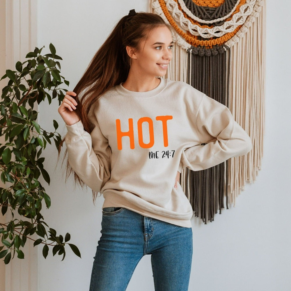 Grab this funny vibrant minimalist sweatshirt for all the self-confidence you need. Works as a travel outfit for travel besties or as a matching vacation top on a girls road trip. Perfect birthday gift idea for mom sister friend or teenage daughter.