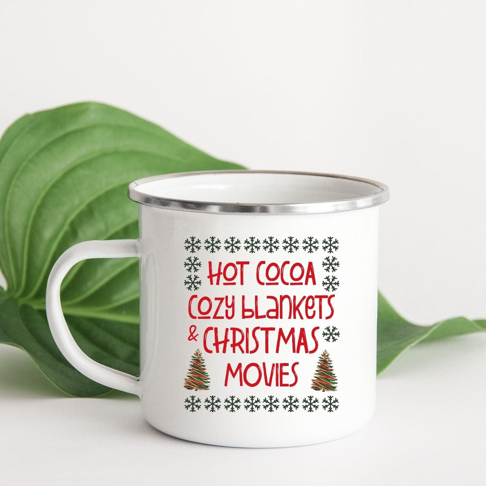 Christmas Coffee Mug, Winter Holiday Gifts, Xmas Gift Ideas, Hot Chocolate Mugs, Cute Christmas Santa Ho Ho Cups, Gift for Teacher, Christmas Mug
