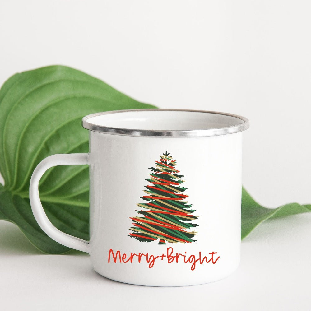 Christmas Mug, Christmas Coffee Mug, Xmas Holiday Stocking Stuffer Gift Idea, Gift for Daughter Mom Sister, Office Party Present, Holiday Coffee Cup