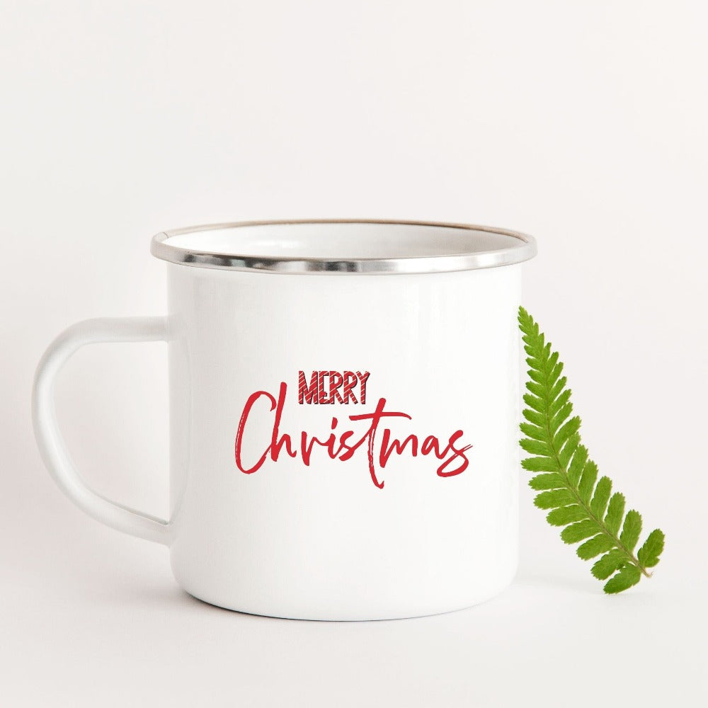 Christmas Coffee Mugs, Santa Ho Ho Gifts, Winter Holiday Gift for Teacher, Christmas Gift for Mom, Merry Christmas Hot Chocolate Mug, Xmas Cups