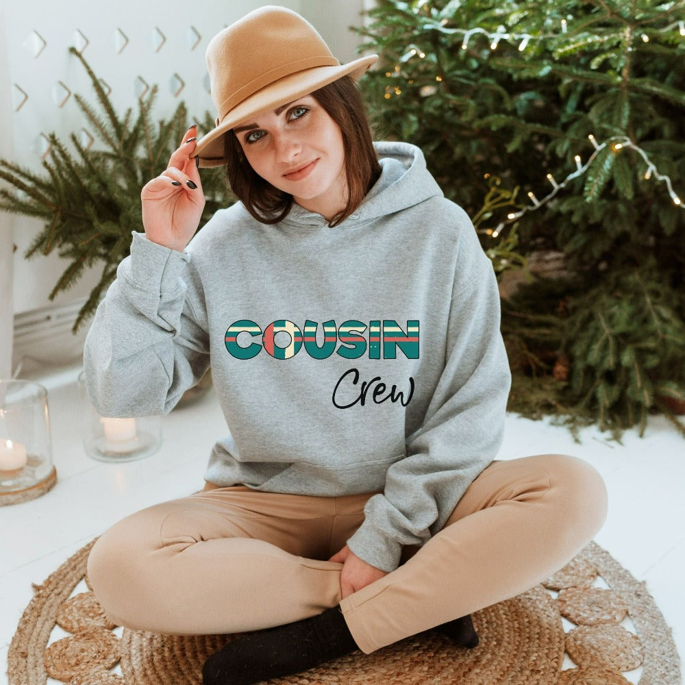 Cousin Crew Christmas Patchwork Sweatshirt – Jonomea