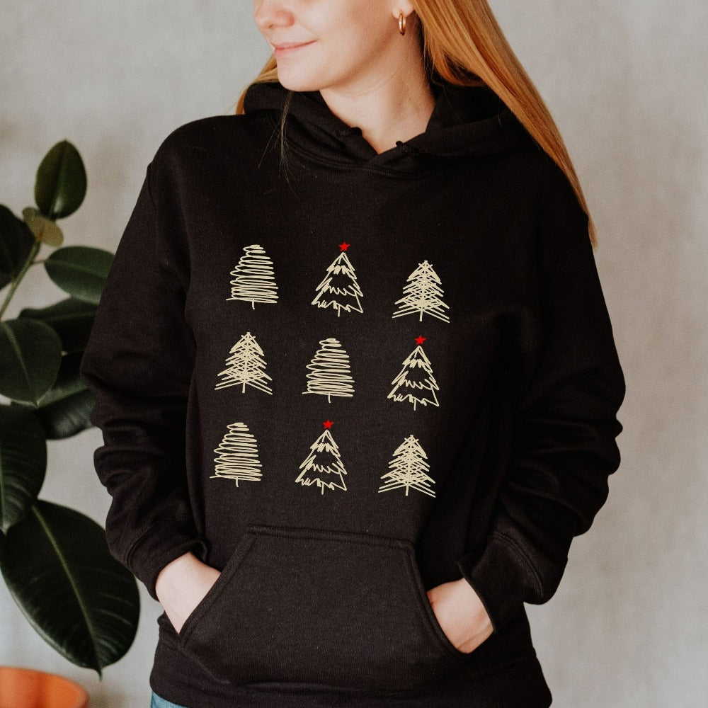 Christmas Crewneck, Holiday Sweaters for Women, Merry Christmas Gifts, Xmas Family Vacation Present, Cute Matching Pajama Tops, Christmas Jumper