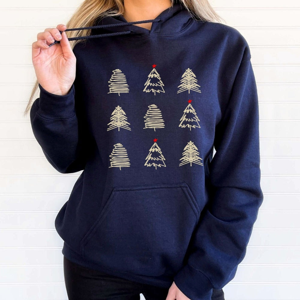 Christmas Crewneck, Holiday Sweaters for Women, Merry Christmas Gifts, Xmas Family Vacation Present, Cute Matching Pajama Tops, Christmas Jumper