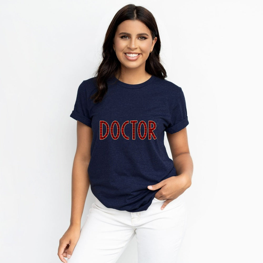 Christmas Doctor Shirt, Matching Christmas Party TShirt, Doctor Christmas Stocking, Holiday Gifts for Favorite Doctor, Medical Shirt