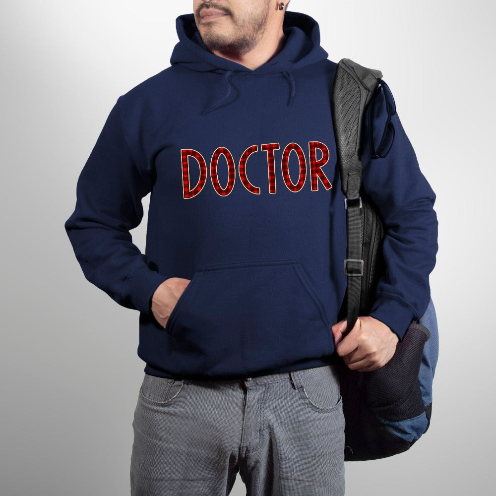 Christmas Doctor Sweatshirt, Cute Holiday Sweater for Medical Student Graduate, Doctor Crew Christmas Party Shirt, Doctor Xmas Gifts