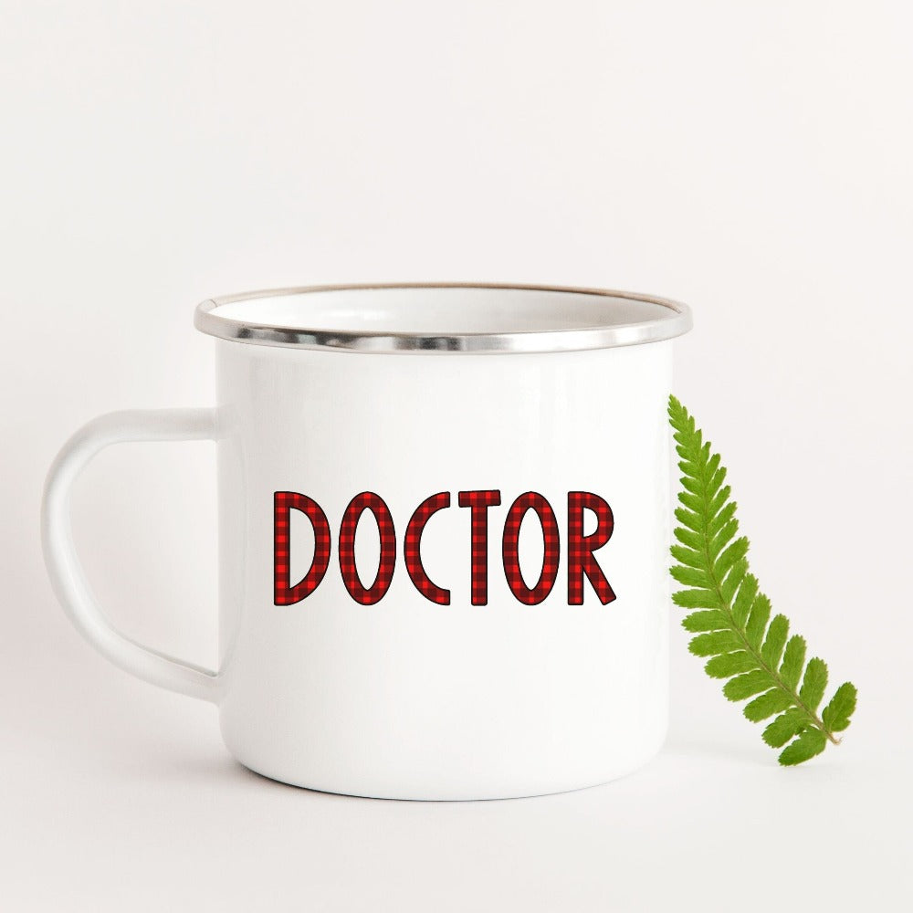 Christmas Gift for Doctor, Physician Christmas Mug, Doctor Holiday Mug, Xmas Present for ER Doctor, Trendy Merry Christmas Coffee Mug, Xmas Mug