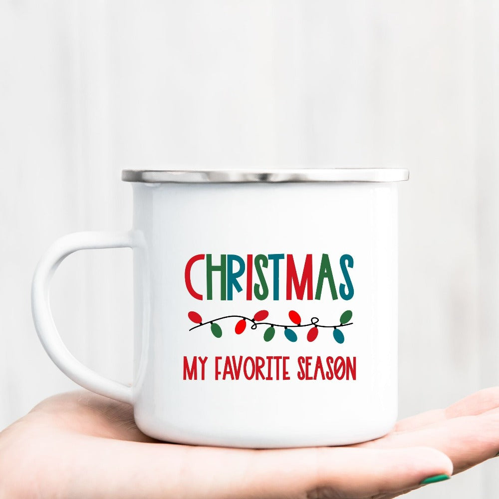 Christmas Gift Mug, Holiday Coffee Mug, Christmas Coffee Mug, Holiday Mug, Christmas Holiday Campfire Mugs, Santa Stocking Stuffer 