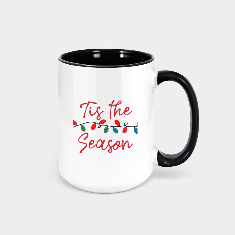 Christmas Gift Mug, Holiday Coffee Mug, Christmas Coffee Mug, Holiday Mug, Christmas Holiday Campfire Mugs, Santa Stocking Stuffer 