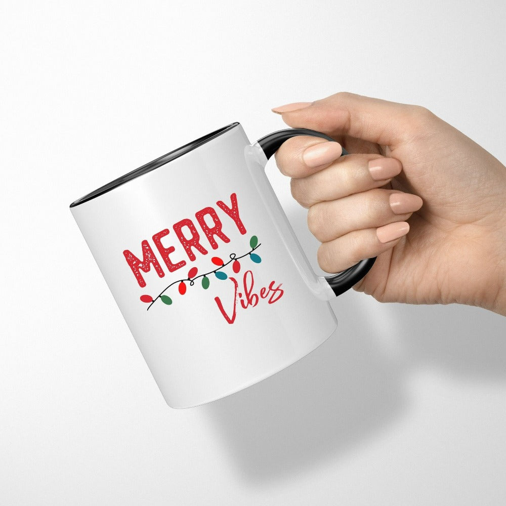 Christmas Holiday Mug, Christmas Gifts, Xmas Secret Santa Ideas, Funny Printed Mugs, Christmas Break Teacher Gifts, Gift for Daughter 