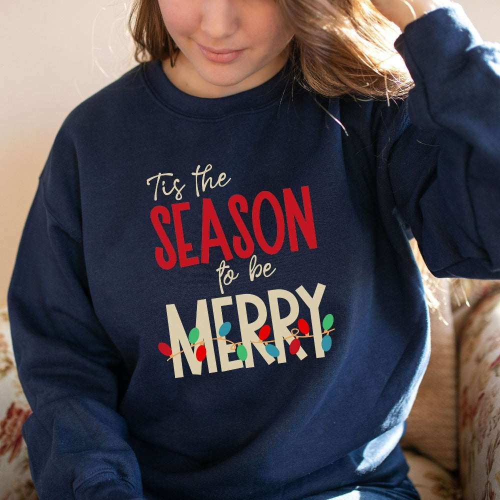 Christmas Holiday Sweaters for Women, Winter Holiday Sweatshirt, Merry Christmas Gifts, Christmas Carol Group Shirt, Xmas Gift