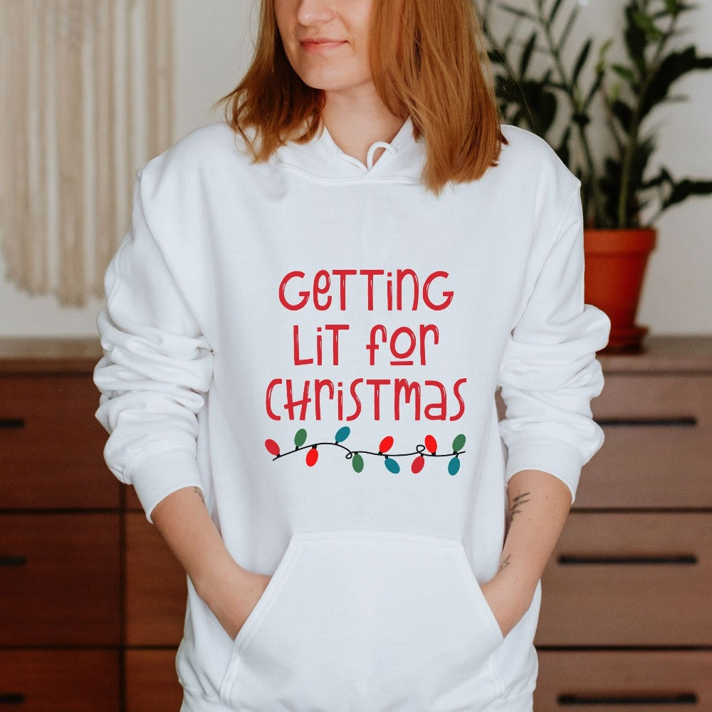 Christmas Holiday Sweatshirt, Family Xmas Vacation Sweater, Christmas Gifts Women, Cute Christmas Trees Shirt, Matching Family Holiday Shirt