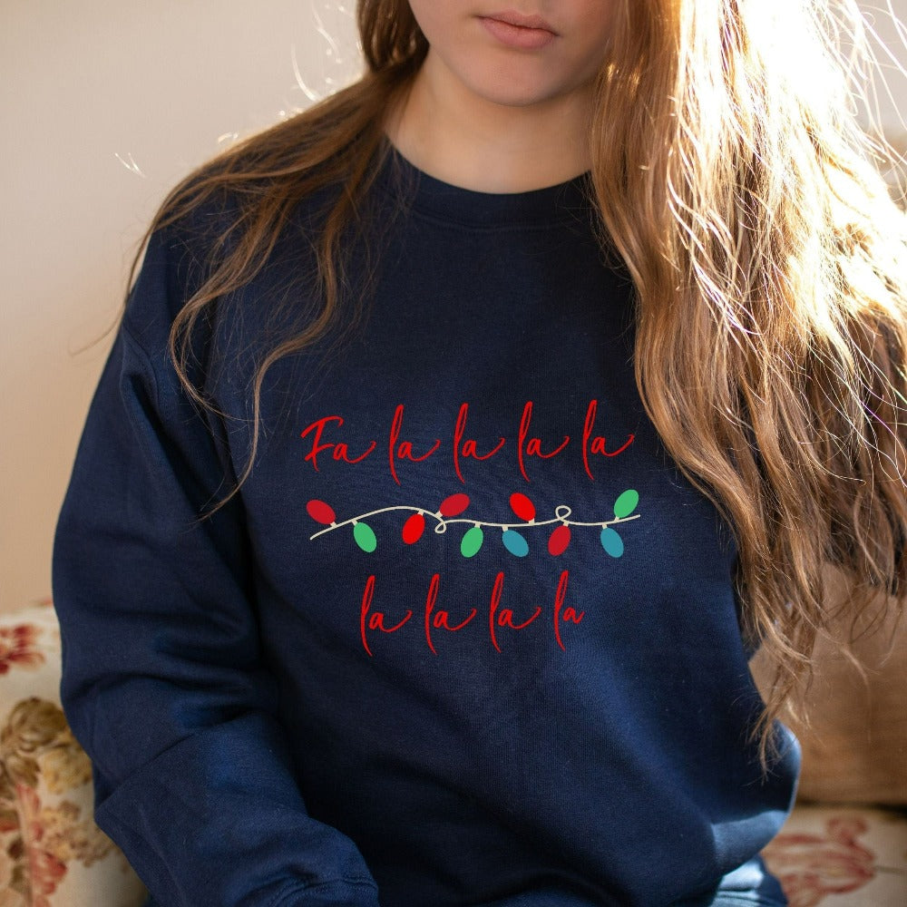 Christmas Holiday Sweatshirt for Women, Cute Winter Sweater, Merry Christmas Sweatshirts, Women's Xmas Pajamas, Mom Christmas Gifts 