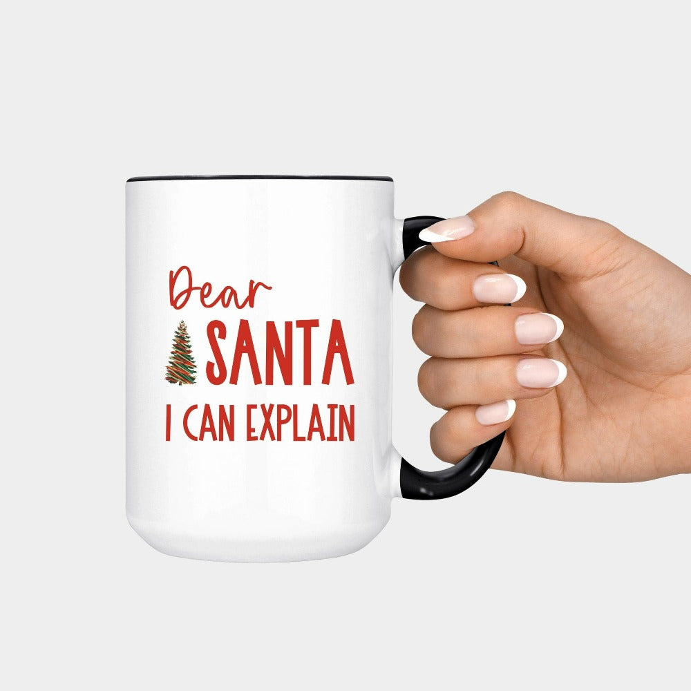 Christmas Mugs, Merry Christmas Coffee Mug, Holiday Camping Mugs, Xmas Christmas Stocking Stuffer, Gift for Co-Worker, Secret Santa
