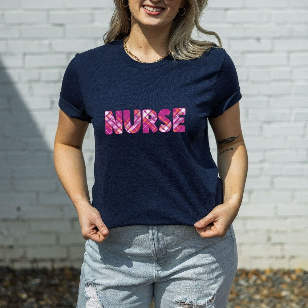 Christmas Shirt for Nurses, School Nurse Holiday Tshirts, Nurse Christmas Gift Ideas, Xmas Present for Nursing Student, Winter Tees