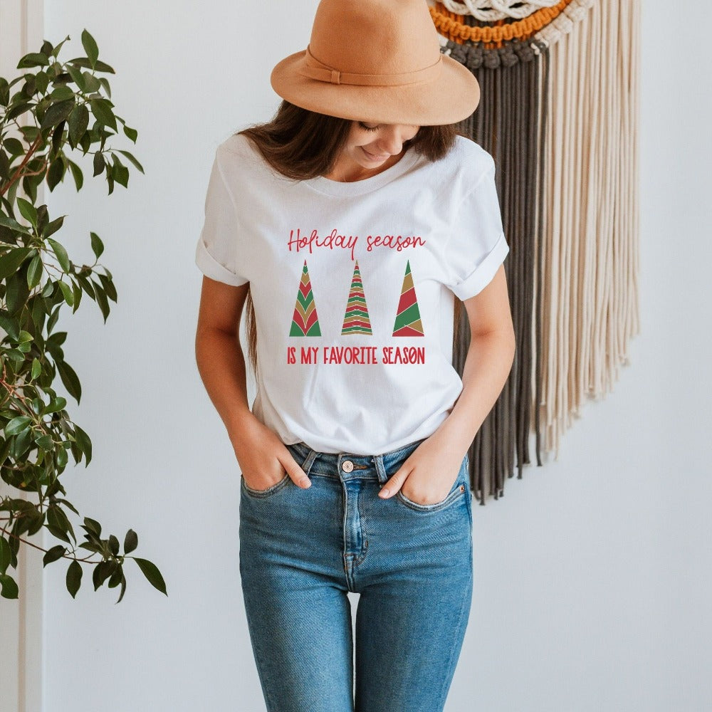 Holiday Season Is My Favorite Season T-Shirt White / TODDLER-5T, image size:1000x1000