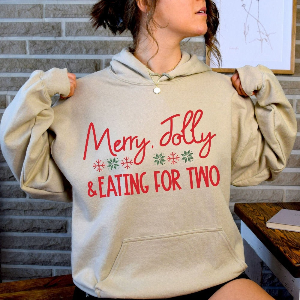 Christmas Sweater for Women Mom, Christmas Pregnancy Shirt, Cute Pregnancy Tops, Maternity Christmas Shirt, Baby Reveal Xmas Outfit 