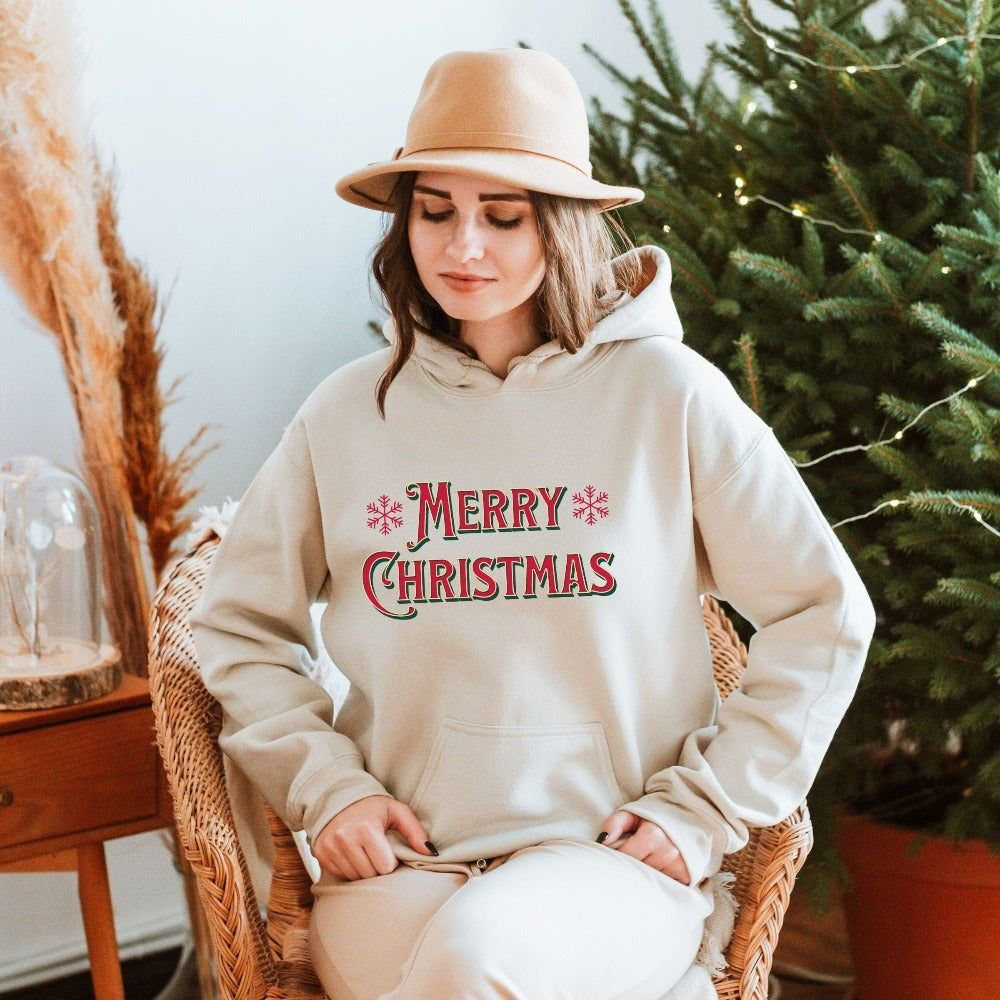 Merry Christmas Snowdrops Hoodie – Jonomea - Main Image