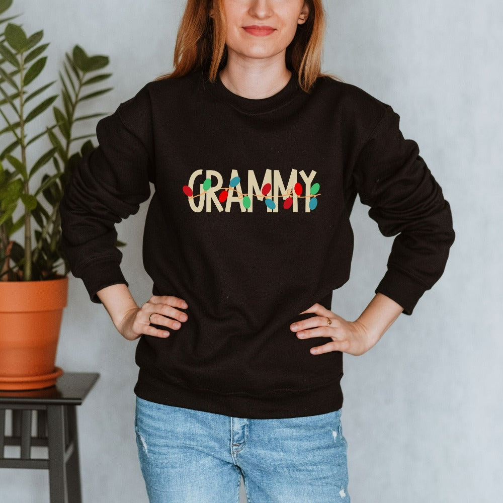 Christmas Sweatshirt for Grandma, Womens Christmas Shirt, Christmas Gifts for Grammy, Nana Oma Christmas Sweater, Cute Holiday Gifts