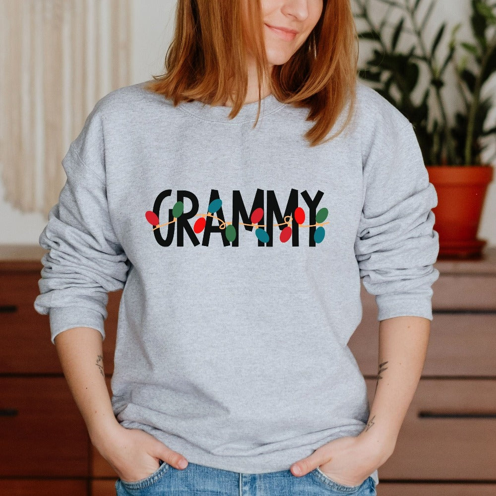 Christmas Sweatshirt for Grandma, Womens Christmas Shirt, Christmas Gifts for Grammy, Nana Oma Christmas Sweater, Cute Holiday Gifts