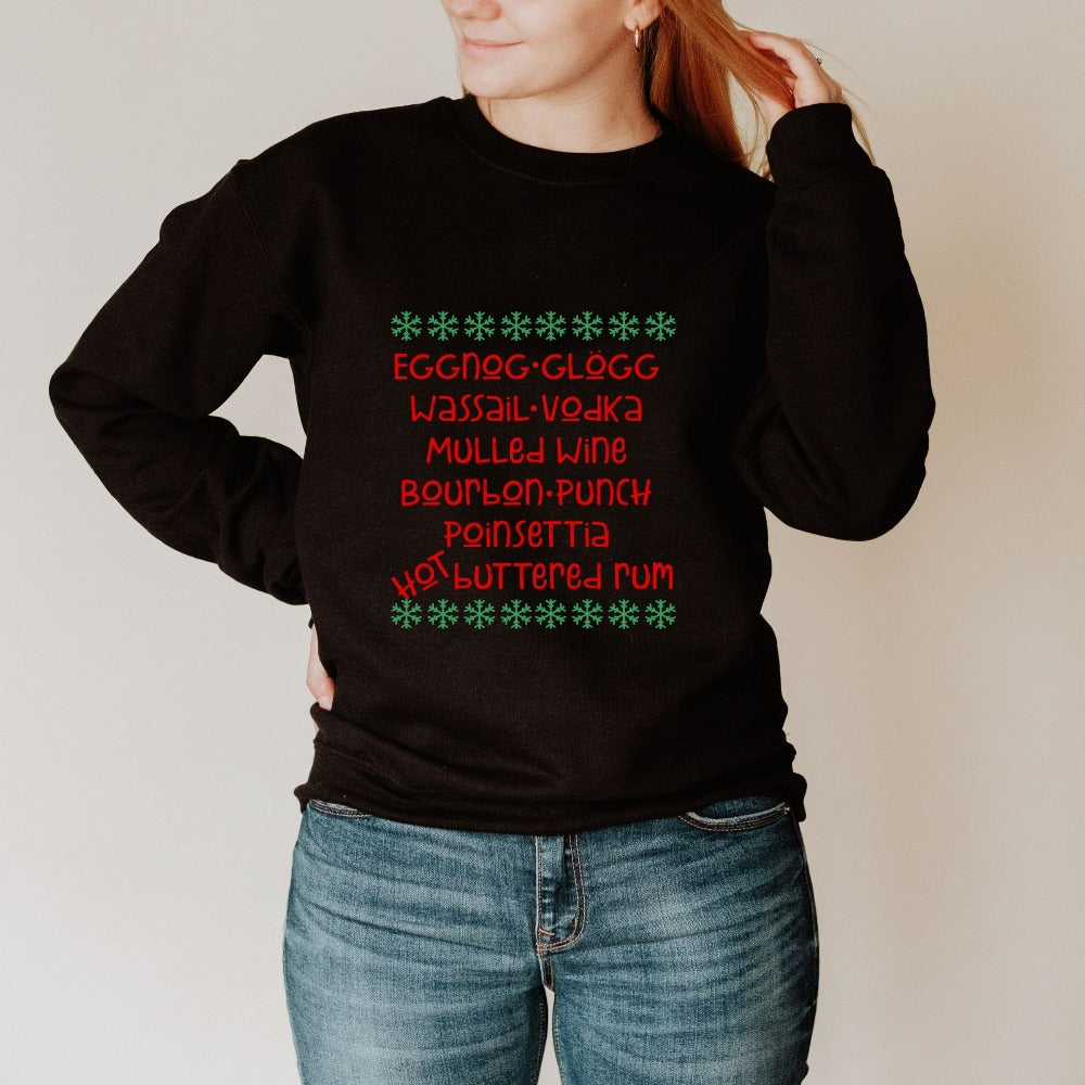 Christmas Sweatshirt for Women, Couple Christmas Shirts, Family Holiday Sweater, Christmas Gifts, Ladies Winter Shirt, Xmas Present