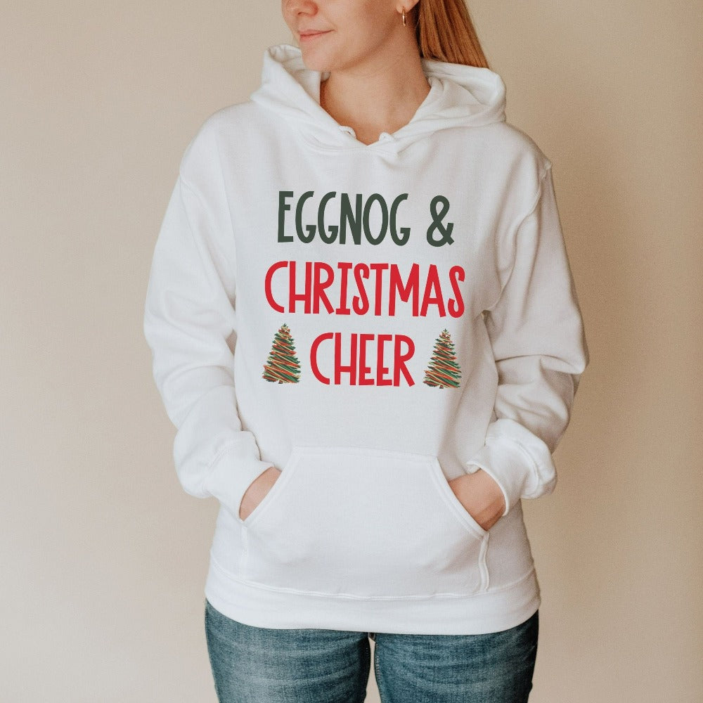 Christmas Sweatshirt for Women, Family Christmas Vacation Shirt, Christmas Cheer Outfit, Christmas Tree Sweatshirt, Holiday Sweater, Girls Xmas Sweater