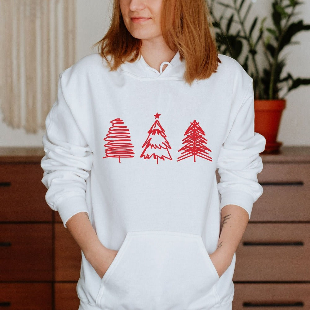 Christmas Sweatshirt, Retro Holiday Sweater, Matching Family Group Sweatshirt, Christmas Photo Shirt for Her, Funny Xmas Gifts for Mom Sister Grandma