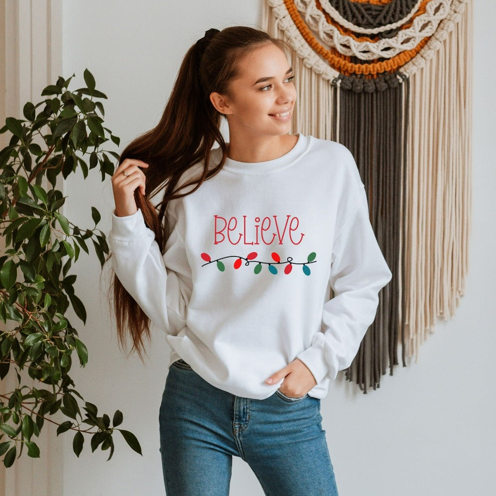Christmas Sweatshirt, Winter Holiday Gifts for Women, Unisex Couple Matching Sweater, Merry Christmas Gift, Xmas Party Pajamas Top