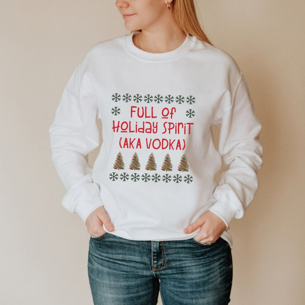 Christmas Sweatshirts, Funny Christmas Season Winter Sweater, Christmas Sweater Gift Ideas, Women's Xmas Holiday Shirts, Gift for Her Mom Aunt