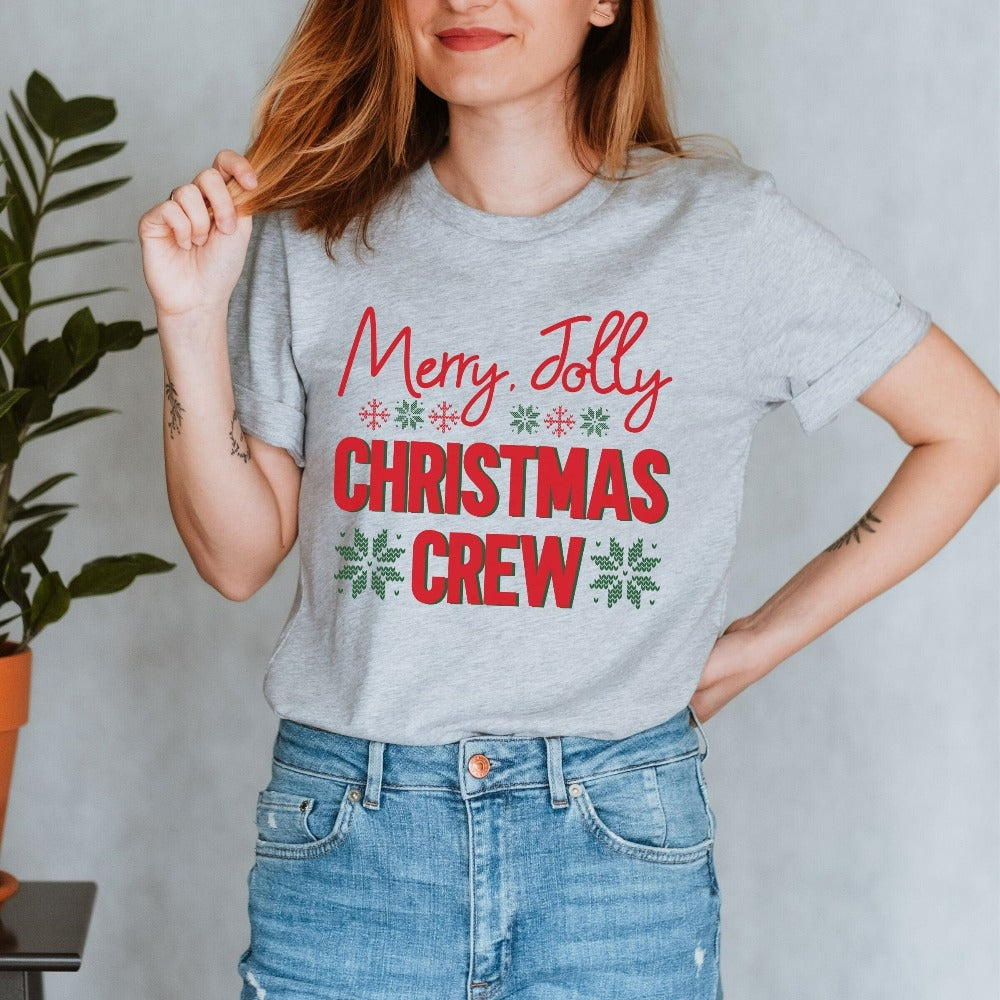 Christmas Tees for Women, Matching Christmas Party Tees, Family Christmas Vacation Shirt, Christmas Group Tshirt, Holiday Gift for Her