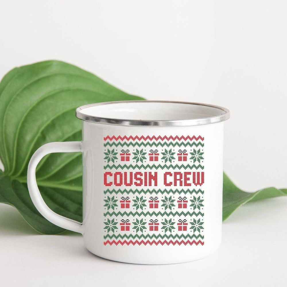Cousin Christmas Gift, Matching Cousin Mug for Christmas, Holiday Christmas Mug, Cousin's Xmas Cup, Christmas Coffee Cup, Ceramic Mug, Xmas Gift for Cousin Nephew