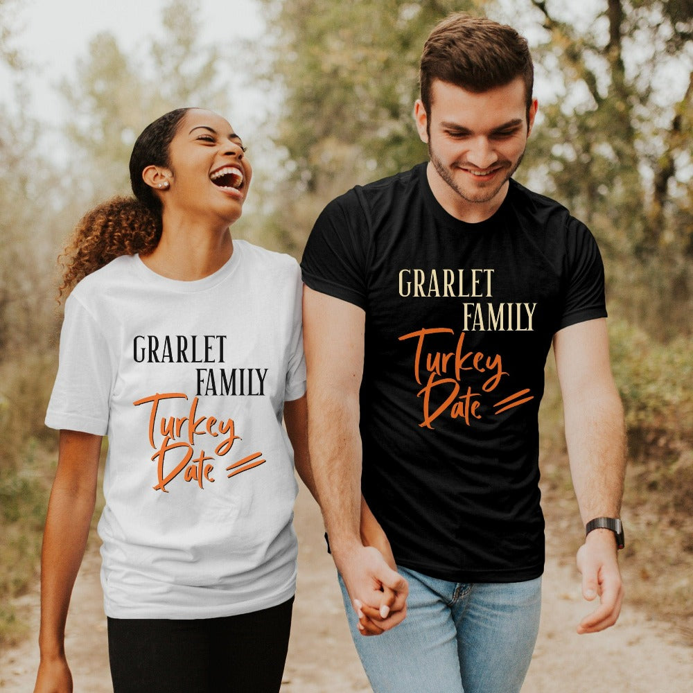 Get the turkey vibes with a custom family thanksgiving group outfit. Perfect for holidays, family reunions, family trips including grandparents, mom dad sibling, kids and infants. Make this years traditions extra special with a customized gift idea.