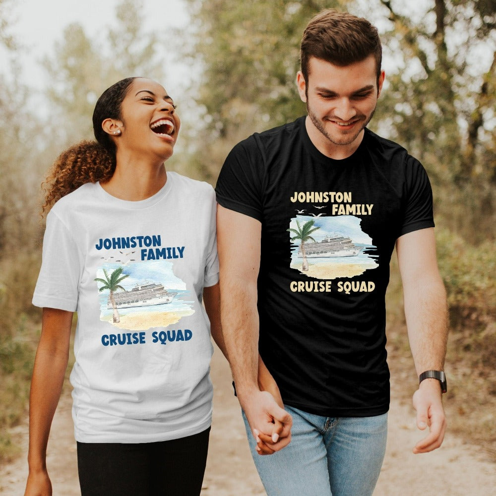 Family Cruise Squad Customized T-Shirt – Jonomea