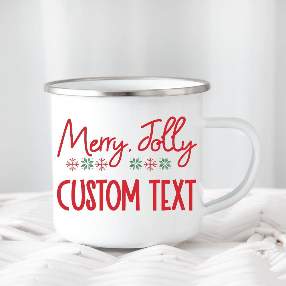 Customized Christmas Mug, Family Campfire Cups, Personalized Christmas Gift for Mom Wife Spouse, Christmas Coffee Mug, Winter Present for Mom Sister BFF