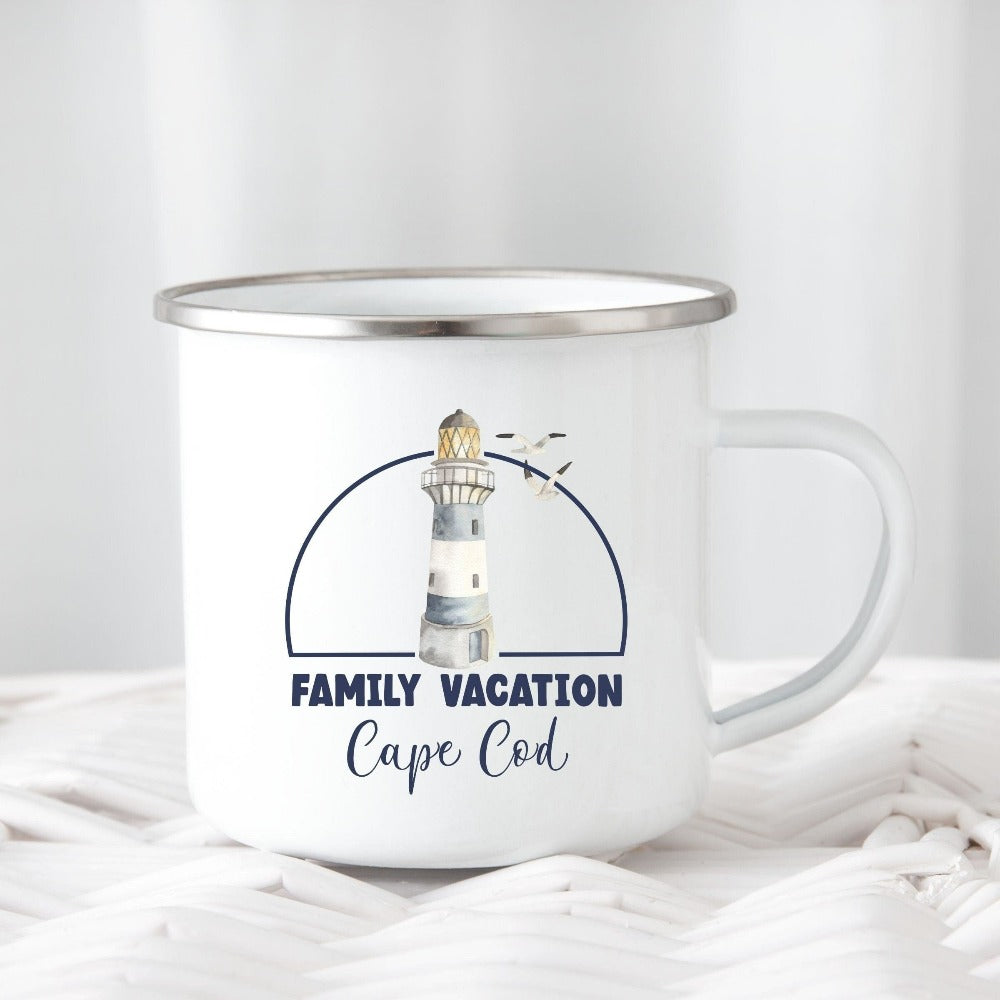 Matching family cruise vacation souvenir is the perfect custom way to get into vacay mode. Customized with name or destination and personalized to stand out, this is a sure hit with the whole travel crew especially with the cute lighthouse design. Get your squad ready for trip, lake or beach life adventure!