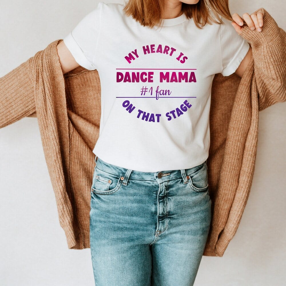 With its stylish, trendy, and comfortable crewneck dancer mama tee, every mother will love to wear it! This is the best time to show your love to your nana, mama, momma, mom and surprise them on their special day with this cute mom gift. Dance Mom Gifts
