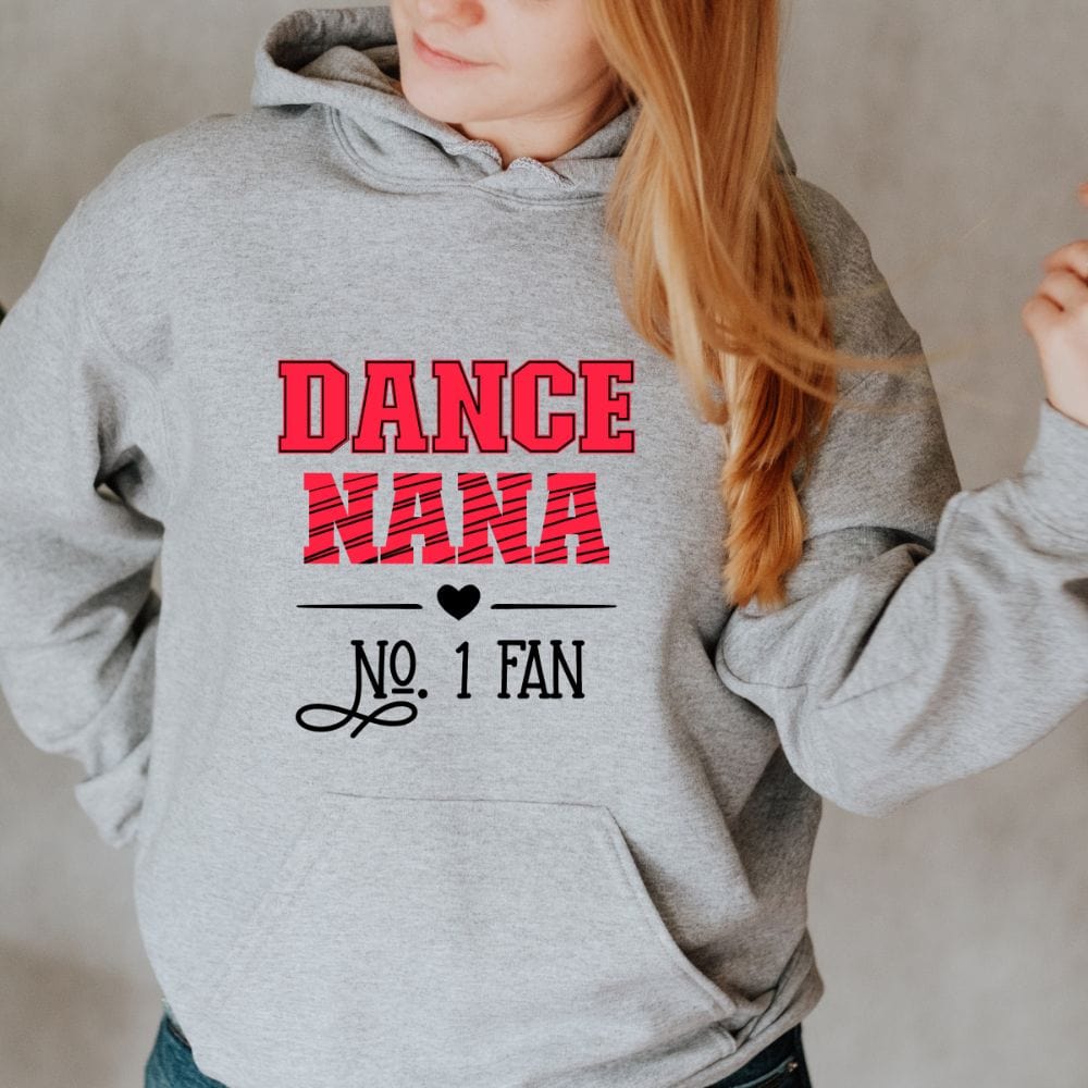 This empowered dance hoodie  is a perfect gift idea. A partner hoodie on a dance competition, jazz and ballet practice. A perfect trendy hoodies for teen, mom, granny or oma, and daughter for birthday and mother's day.