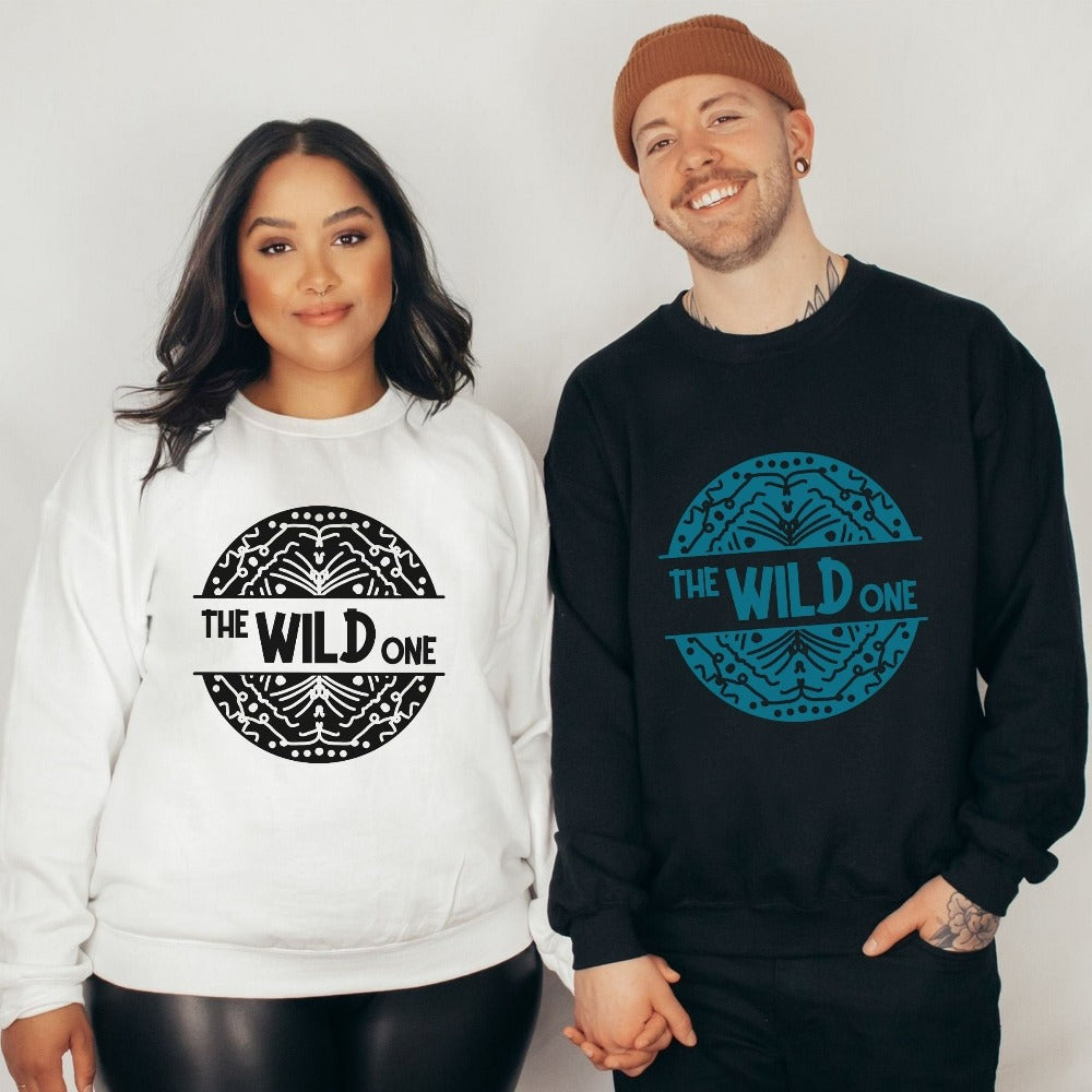 Live on the wild and adventurous side with this unique graphic giftable sweatshirt. Perfect for family outdoor expeditions, family reunion, girls trip, fun night out or for watching a western flick on your couch. Memorable birthday, Christmas holiday or Thanksgiving gift idea.