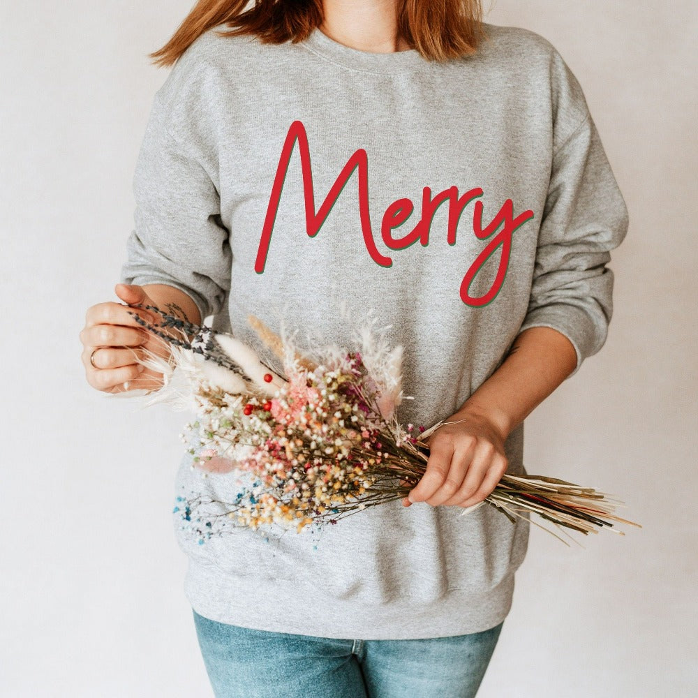 Family Holiday Sweater, Cute Christmas Shirt, Winter Lover Sweater, Matching Christmas Vacation Outfit for Friends, Xmas Sweatshirt, Holiday Gifts
