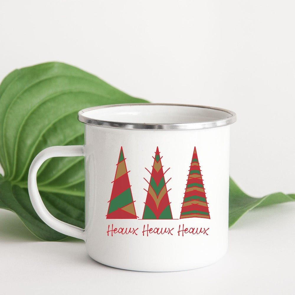 Funny Christmas Coffee Mug, Heaux Heaux Heaux Christmas Mug, Christmas Gift for Friend, Xmas Vacation Holiday Gift Idea, Ho Ho Ho Cup