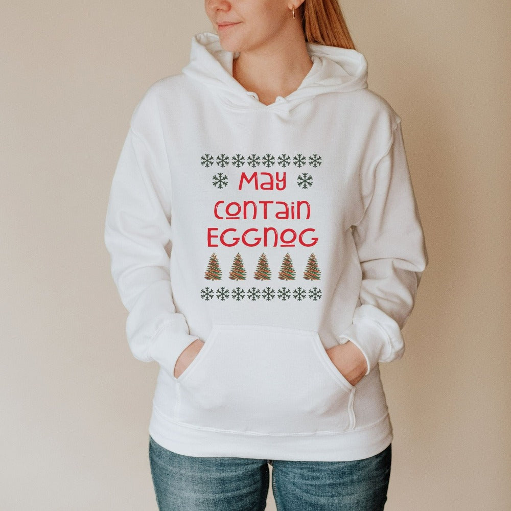 Funny Christmas Sweatshirt, Christmas Eggnog Shirt, Family Christmas Vacation Sweatshirts, Festive Holiday Sweater, Holiday Apparel