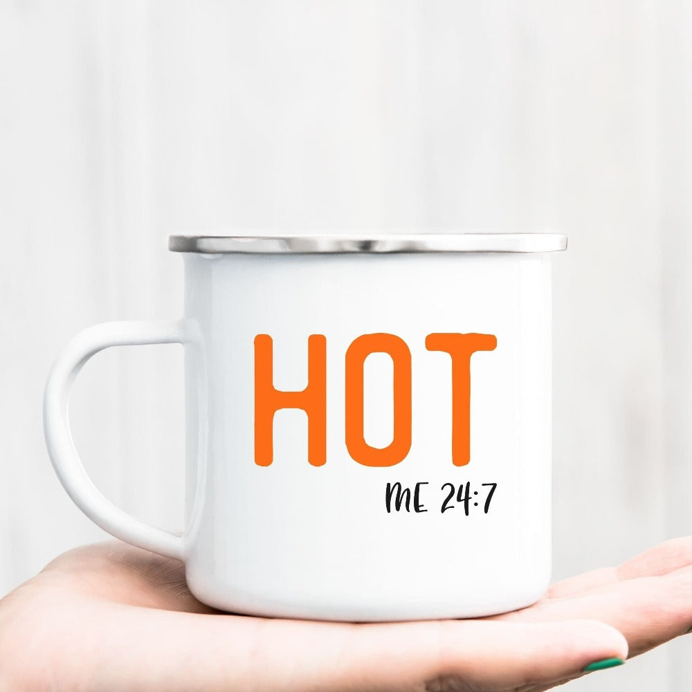 Grab this funny vibrant minimalist coffee mug with all the self-confidence you need. Brightens up your home, office space and perfect birthday gift idea for mom sister friend or teenage daughter. Also great as a family camping souvenir in summer.