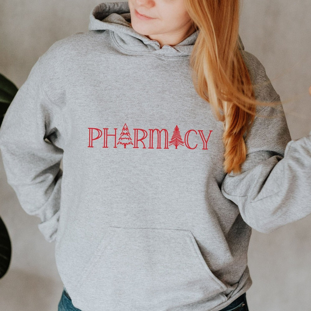 Funny Pharmacy Christmas Sweater, Christmas Pharmacy Shirt, Matching Pharmacist Christmas Party Outfit, Merry Christmas Sweatshirts, Pharmacy Xmas Gift